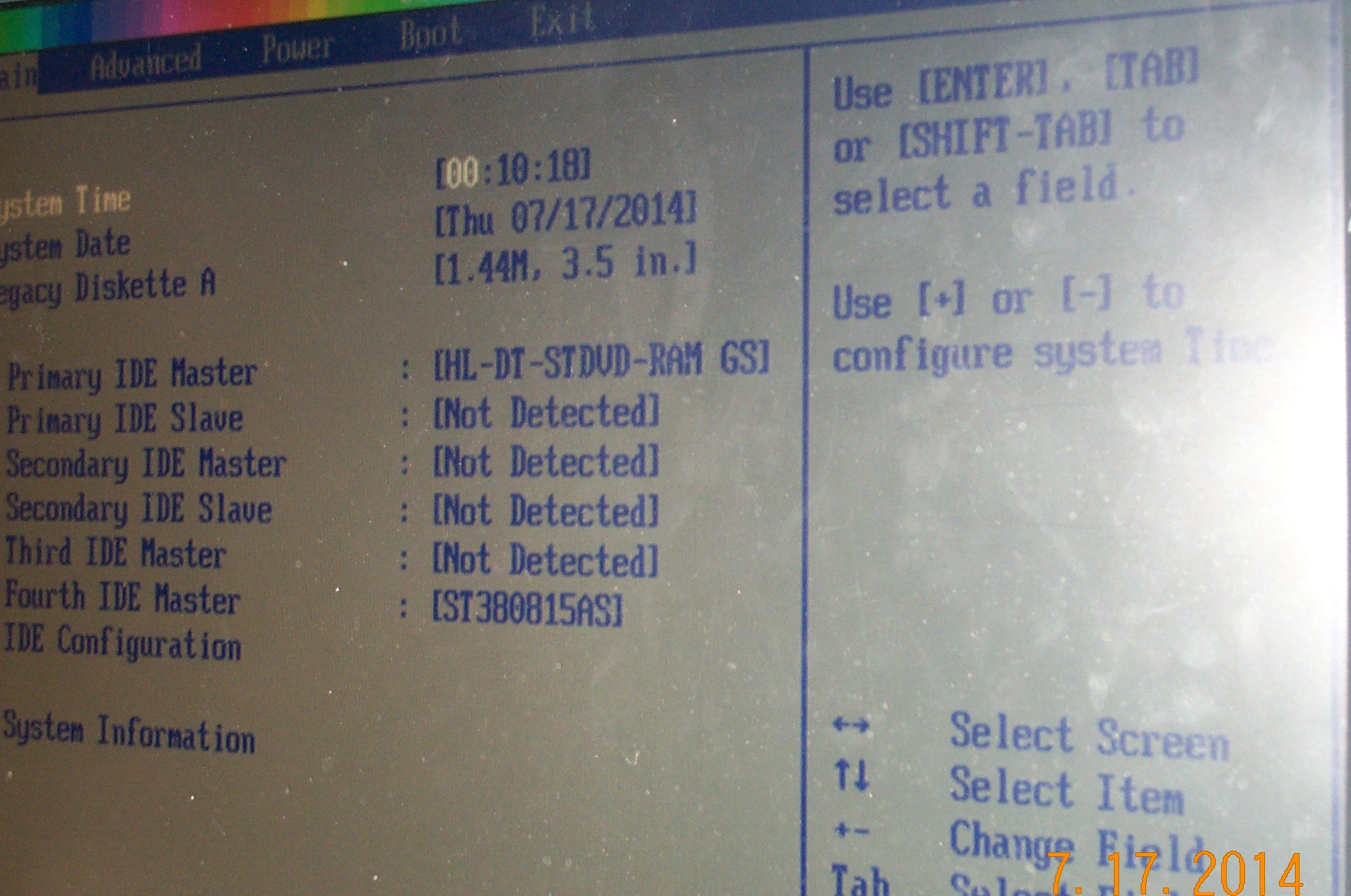 BIOS detection