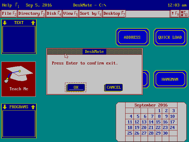 Deskmate 3.69 Exit