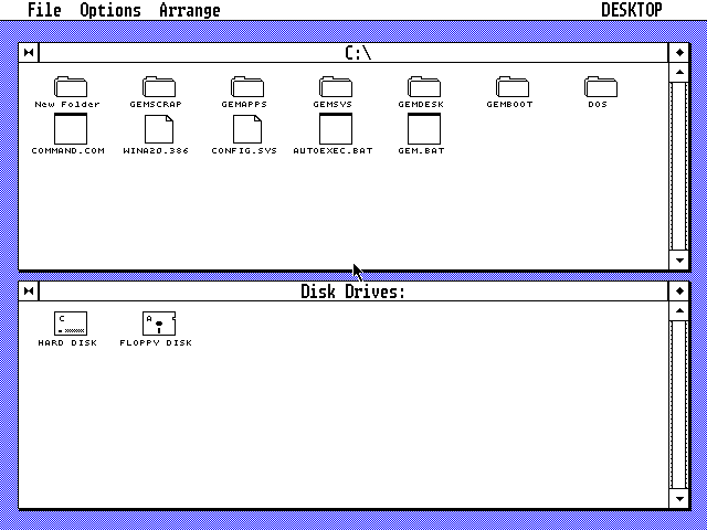FreeGEM/XM Desktop