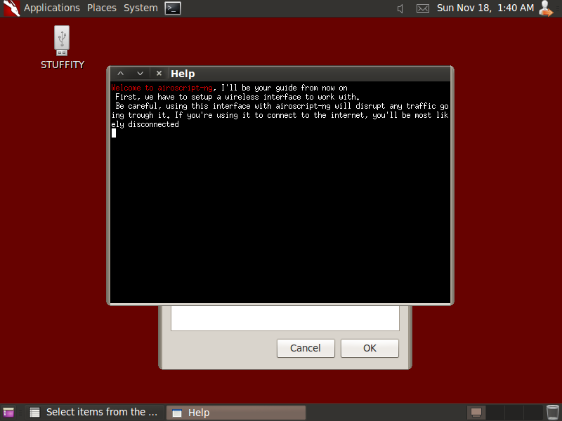 BackTrack AiroScript