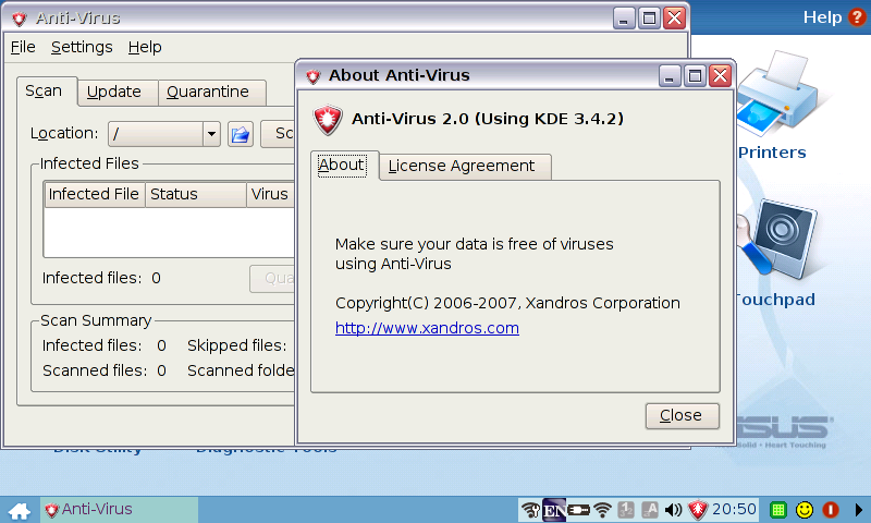 EEE PC Antivirus