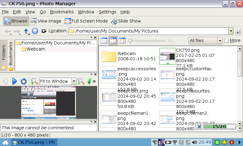 EEE PC Manager program