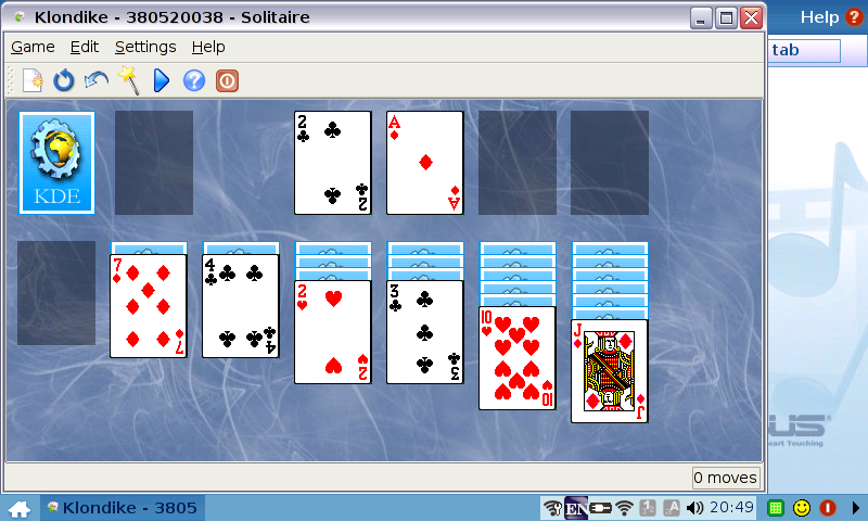EEE PC Solitaire