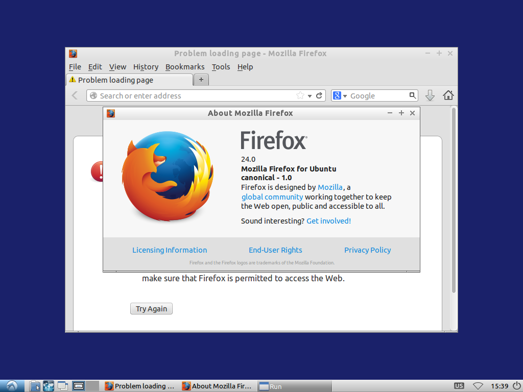 Lubuntu 13.10 Firefox