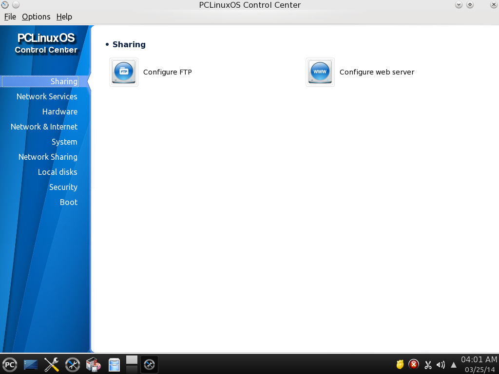 PCLinuxOS KDE Configure