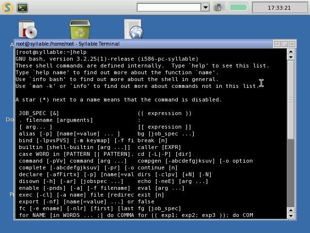 Syllable Beta Terminal