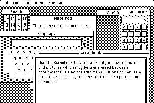 Mac System 1.1g Accessories