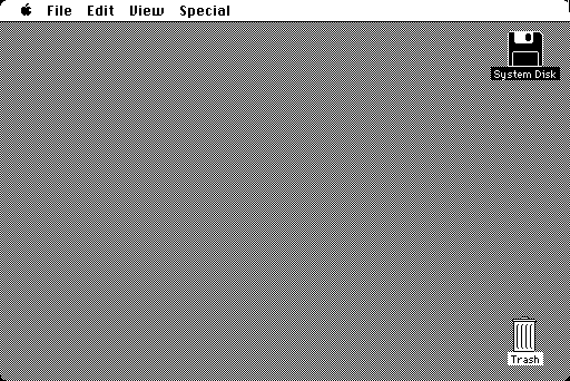 Mac System 1.1g Desktop