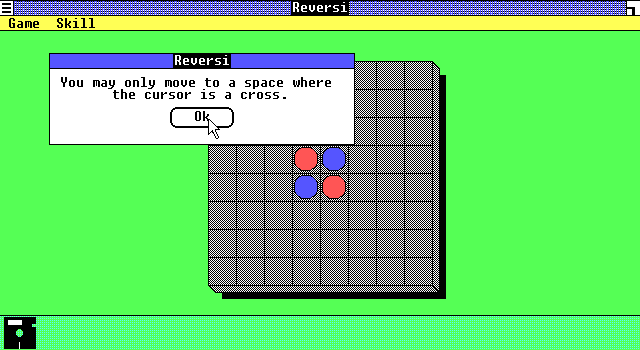 Windows 1.01 Reversi