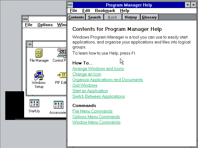 Windows 3.1 Help