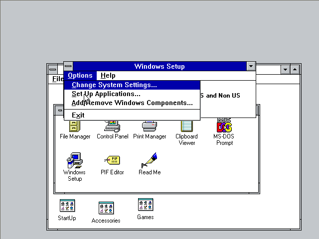 Windows 3.1 Setup