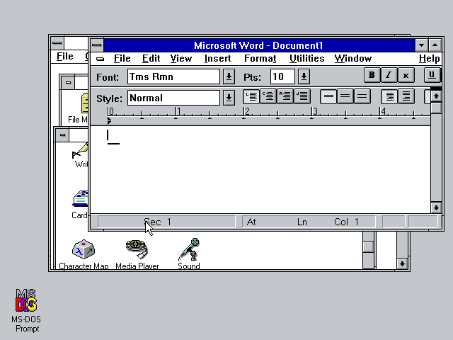 Windows 3.1 Office