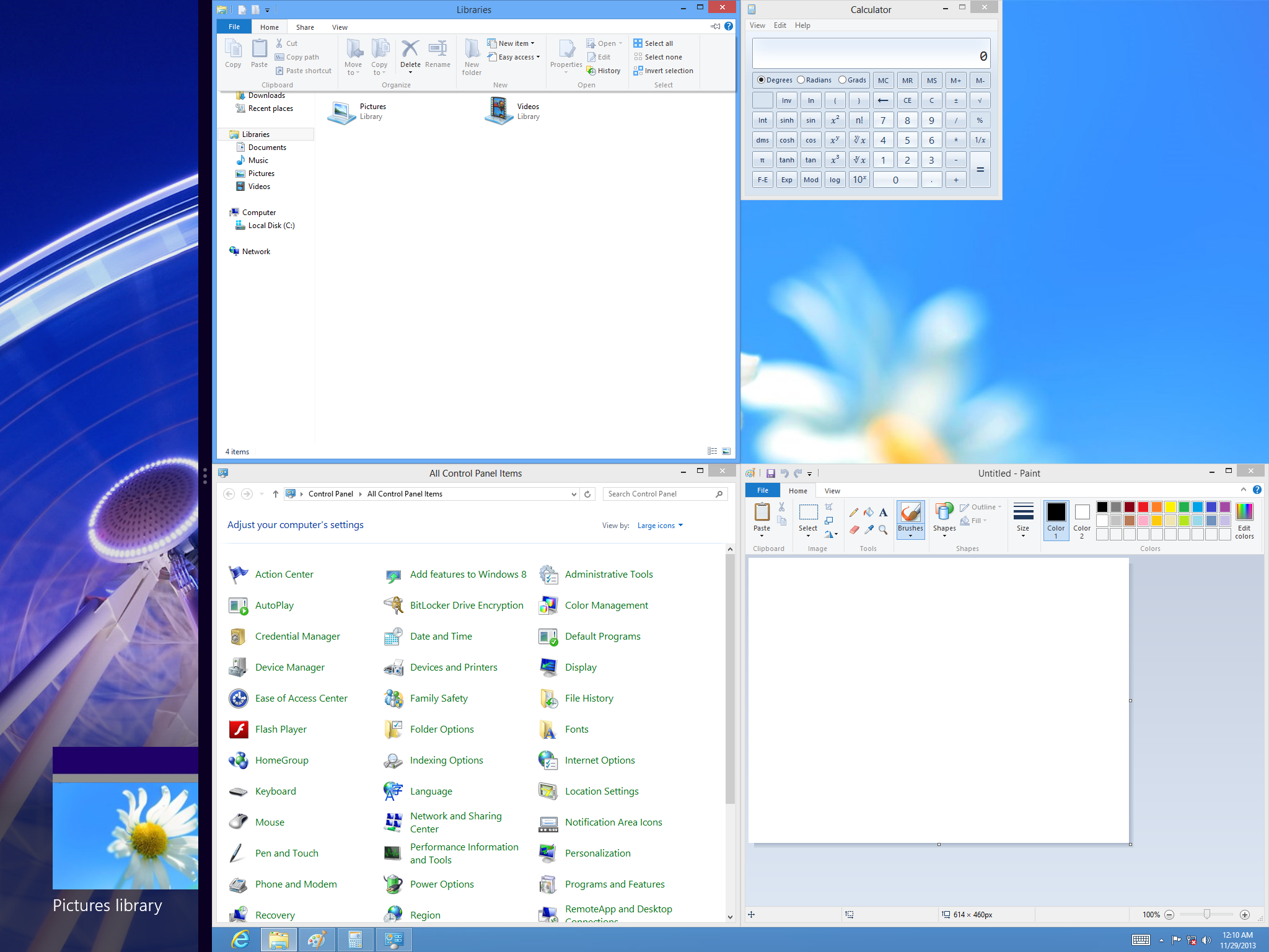 Windows 8 Types of apps