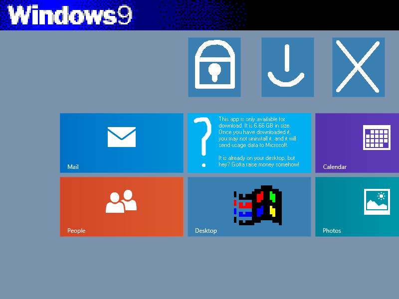 Windows 9 Full screen start