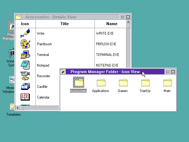 Workplace Shell File Management