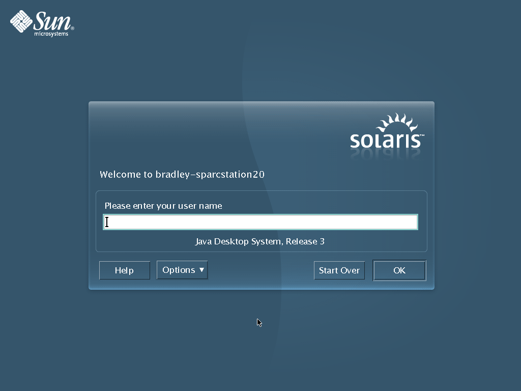 Solaris 10 U8 Login