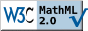 Valid MathML 2.0